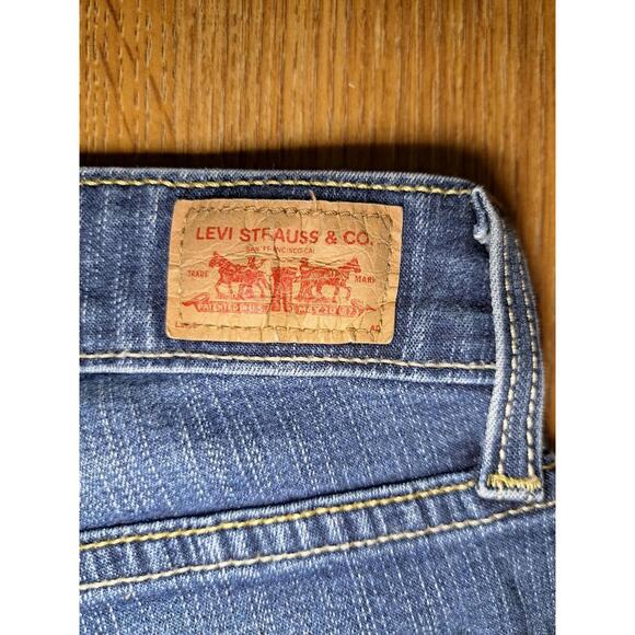 Levis Jeans Womens Size 3M Blue Cotton 535 Legging - Picture 2 of 9